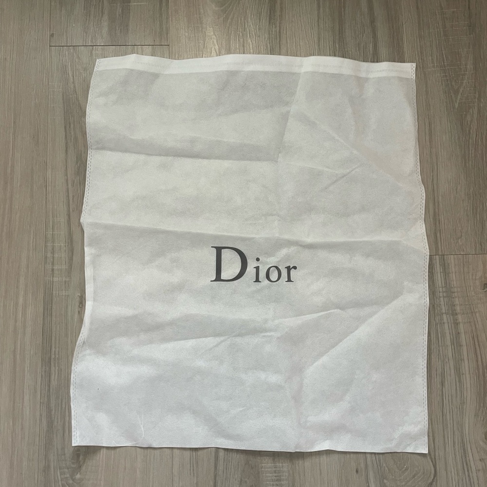 Dior White Dust Bag